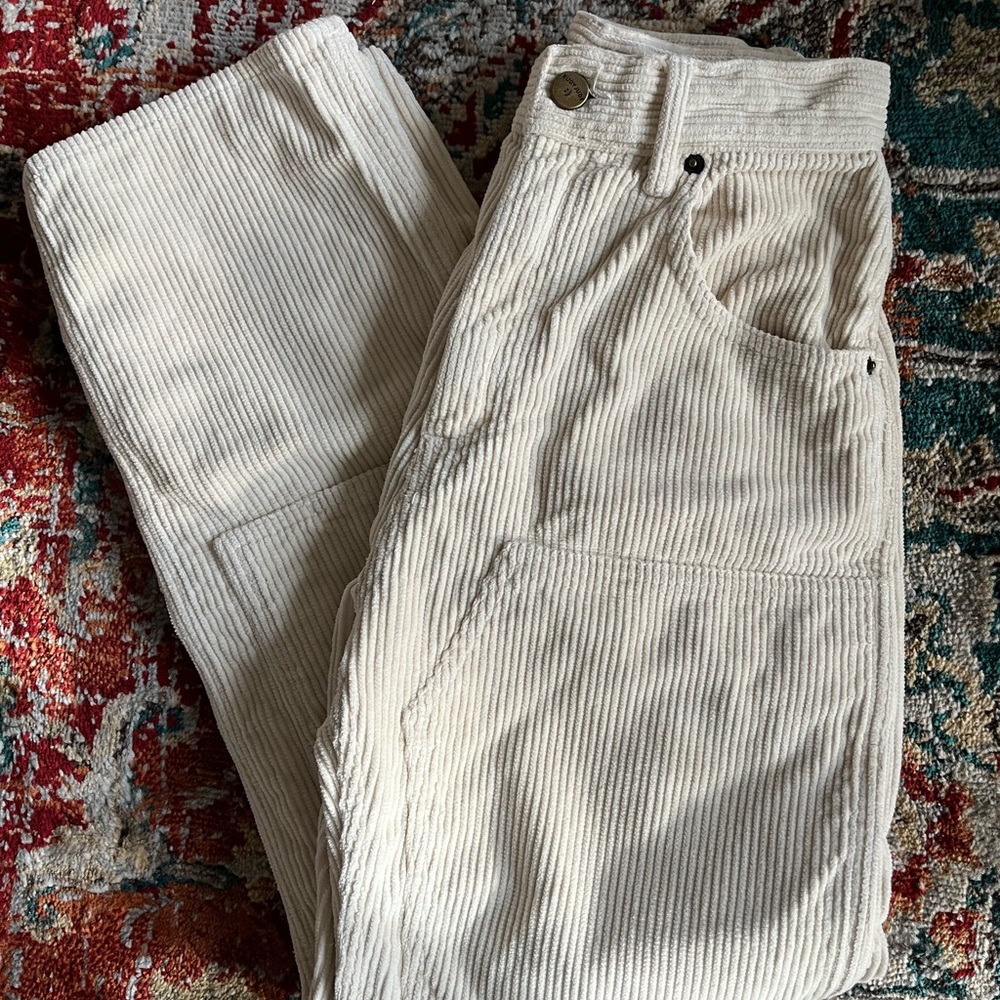 Rudy Jude Corduroy Utility Pants White Size 0